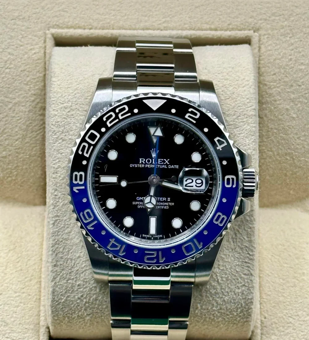 2015 Rolex GMT-Master II "Batman" 40mm 116710BLNR Oyster