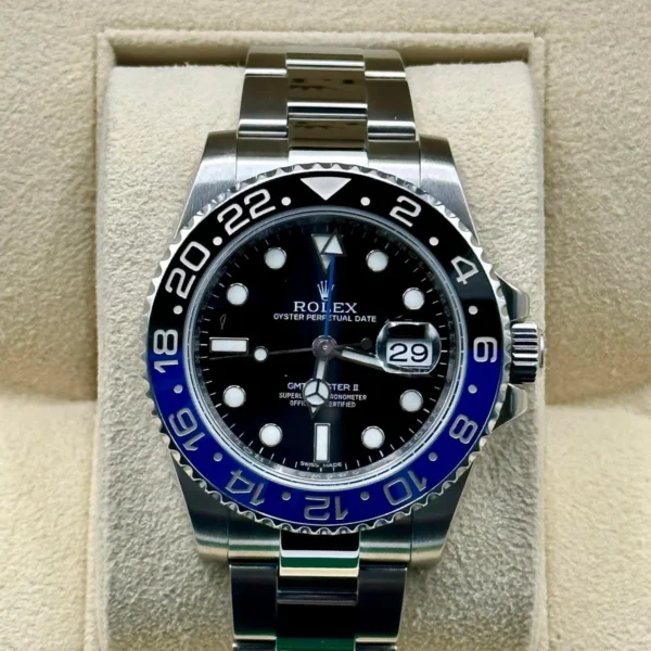 2015 Rolex GMT-Master II "Batman" 40mm 116710BLNR Oyster