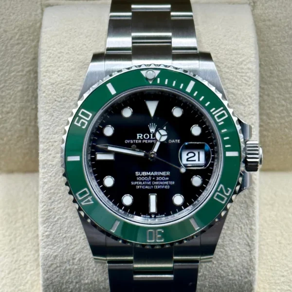 NEW 2023 Rolex Submariner "Starbucks" 41mm 126610LV Black Dial