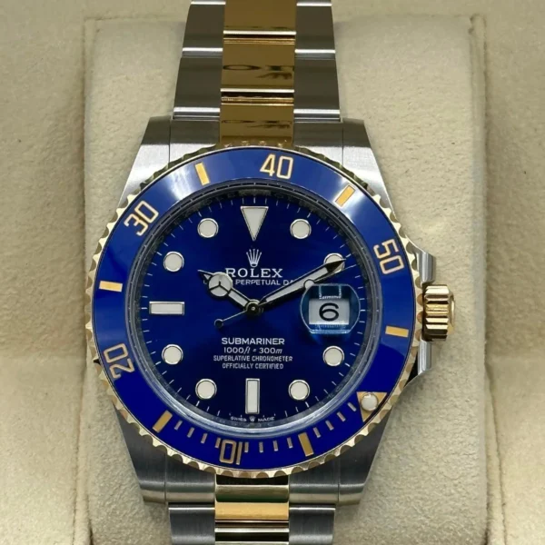 2023 Rolex Submariner "Bluesy" 41mm 126613LB Two-Tone Blue Dial