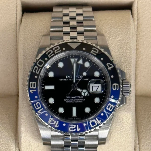 2020 Rolex GMT Master-II "Batgirl" 40mm 126710BLNR Jubilee