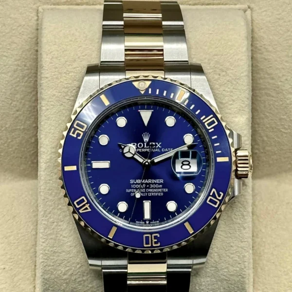 2023 Rolex Submariner "Bluesy" 41mm 126613LB Two-Tone Blue Dial