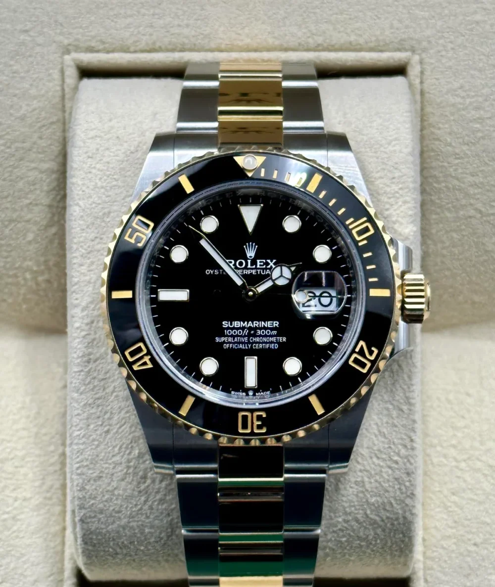 2022 Rolex Submariner 41mm 126613LN Two-Tone Black Dial