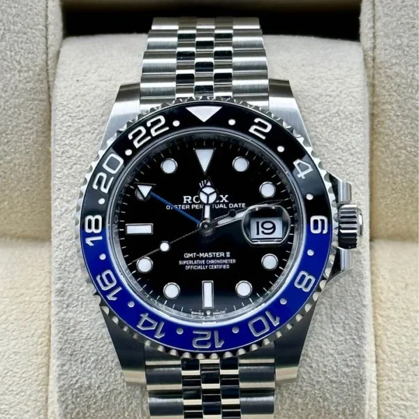 NEW 2022 Rolex GMT-Master II “Batgirl” 40mm 126710BLNR Jubilee Black Dial