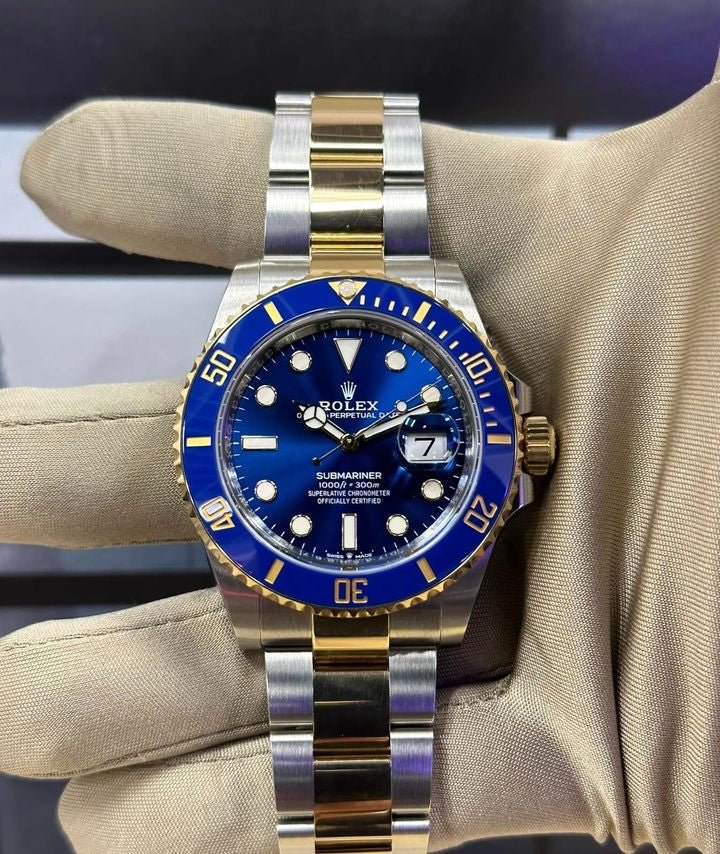 2023 Rolex Submariner "Bluesy" 41mm 126613LB Two-Tone Blue Dial