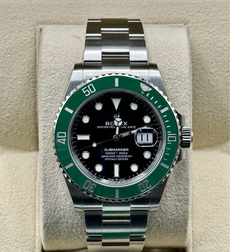 NEW 2023 Rolex Submariner "Starbucks" 41mm 126610LV Black Dial