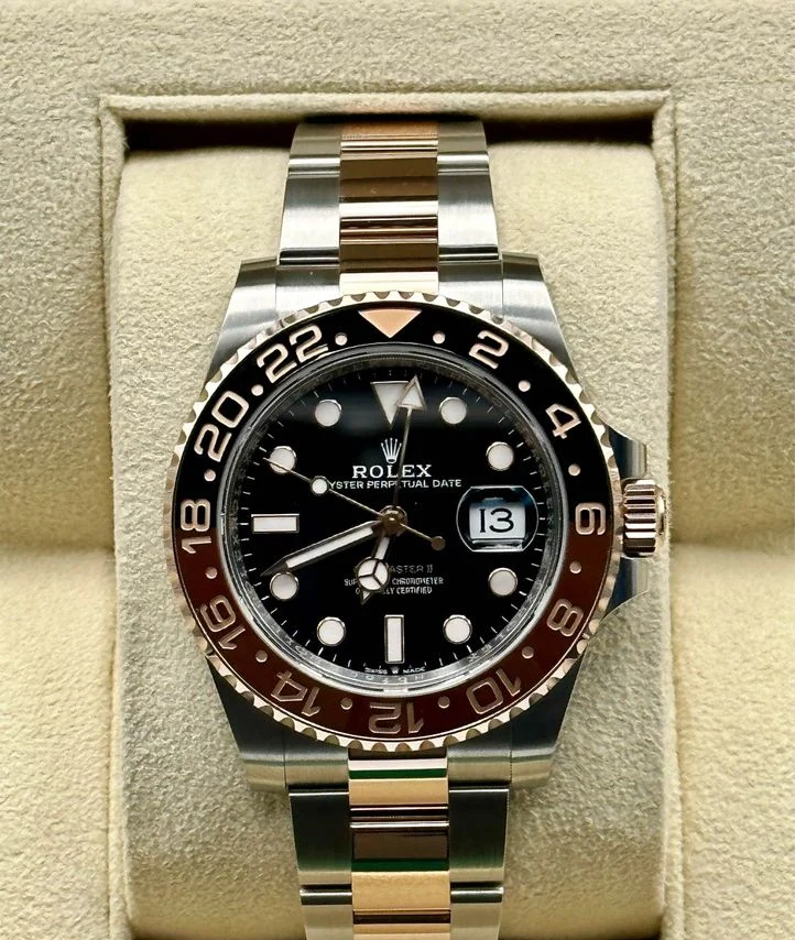 NEW 2023 Rolex GMT-Master II "Rootbeer" 126711CHNR Two-Tone