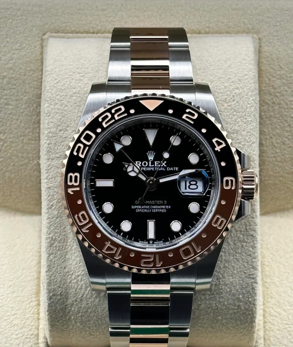 NEW 2023 Rolex GMT-Master II "Rootbeer" 40mm 126711CHNR Two-Tone
