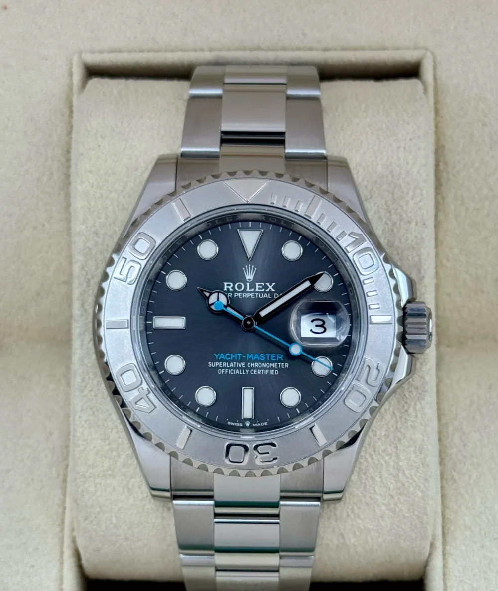 2021 Rolex Yacht-Master 40mm 126622 Stainless Steel Rhodium Dial