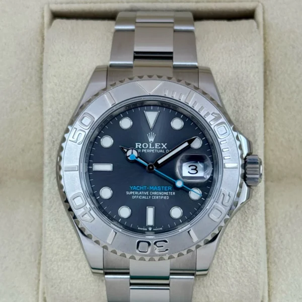 2021 Rolex Yacht-Master 40mm 126622 Stainless Steel Rhodium Dial