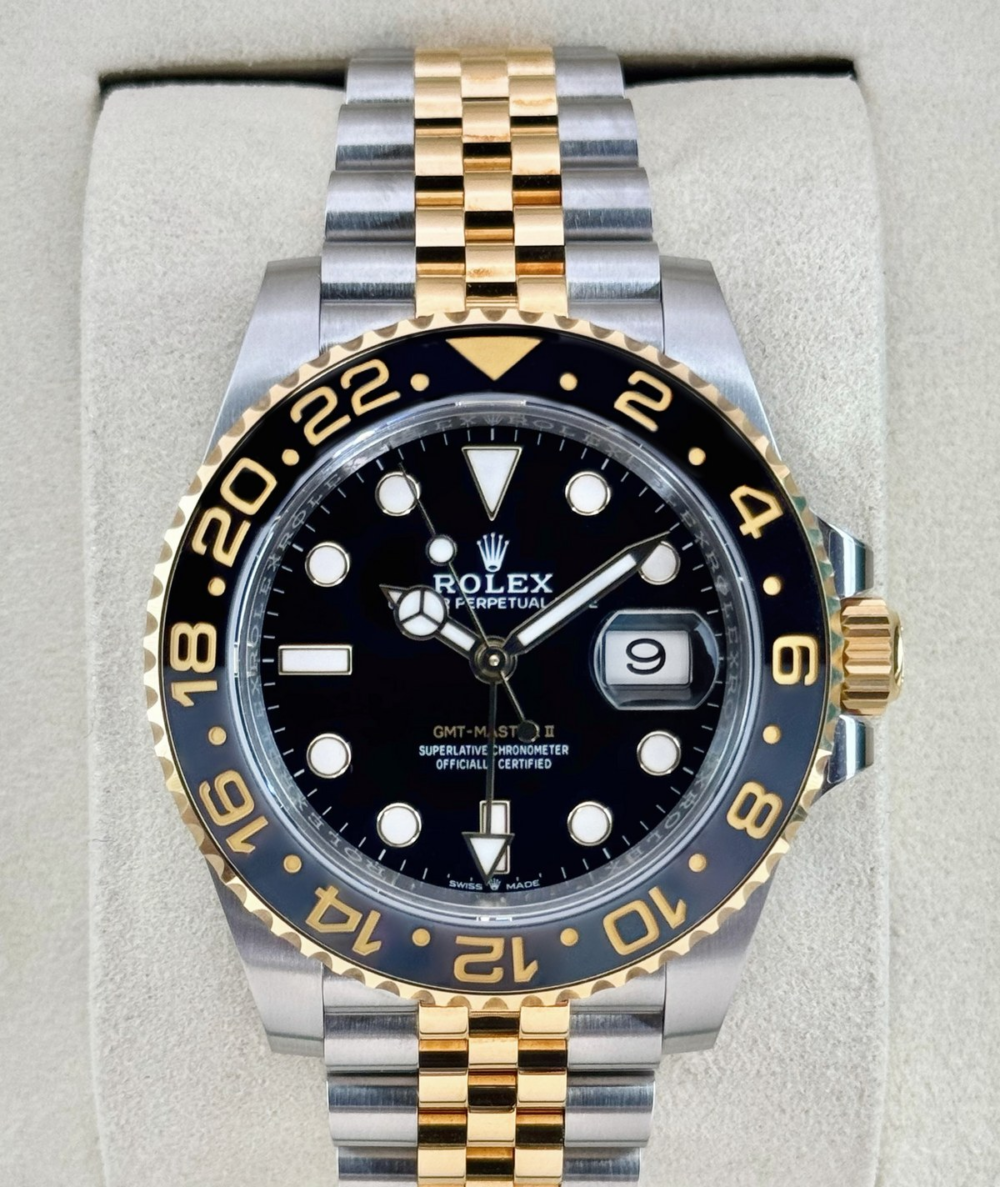 NEW 2026 Rolex GMT-Master II 40mm 126713GRNR Two-Tone Jubilee (STICKERED)
