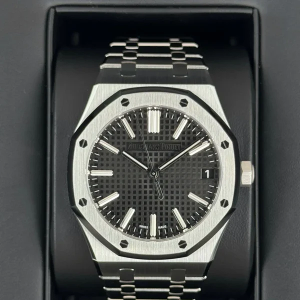 2025 Audemars Piguet  Royal Oak  41mm 15510ST Stainless Steel Black Dial