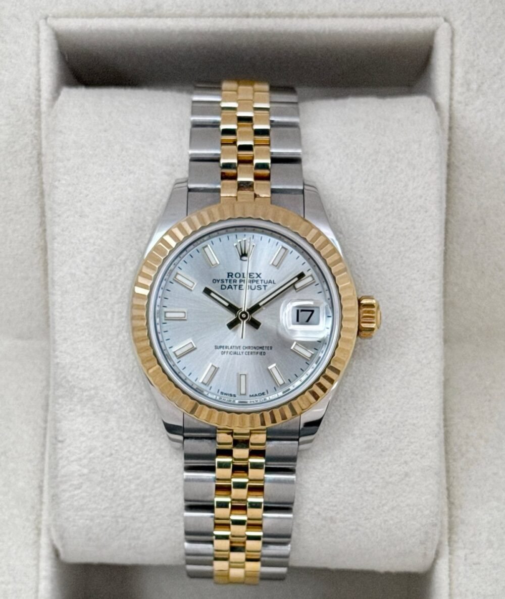 2020 Rolex Lady Datejust 28mm 279173 Two-Tone Jubilee Silver Dial