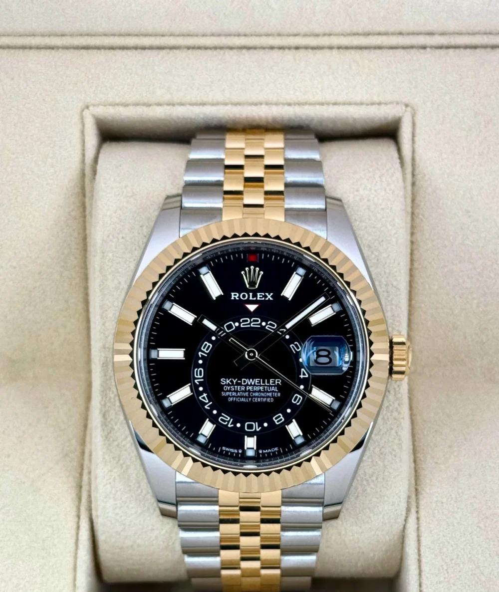 NEW 2025 Rolex Sky-Dweller 42mm 336933 Jubilee Black Dial