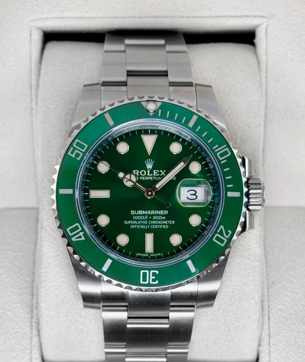 2020 Rolex Submariner “Hulk” 40mm 116610LV Green Dial "UNICORN"