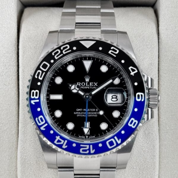 NEW 2026 Rolex GMT-Master II Batman 40mm 126710BLNR Oyster (NEW STYLE CARD)