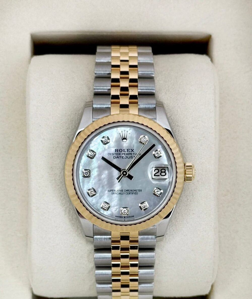 NEW 2026 Rolex Datejust 31mm 278273 Jubilee Mother of Pearl Diamond Dial