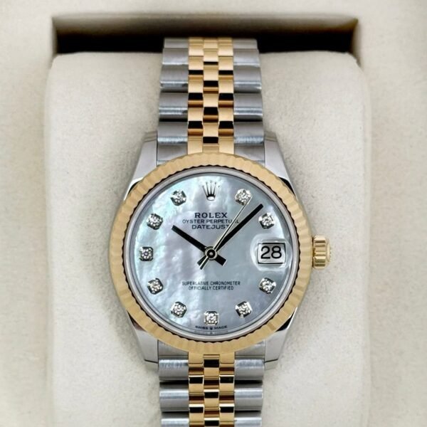 NEW 2026 Rolex Datejust 31mm 278273 Jubilee Mother of Pearl Diamond Dial