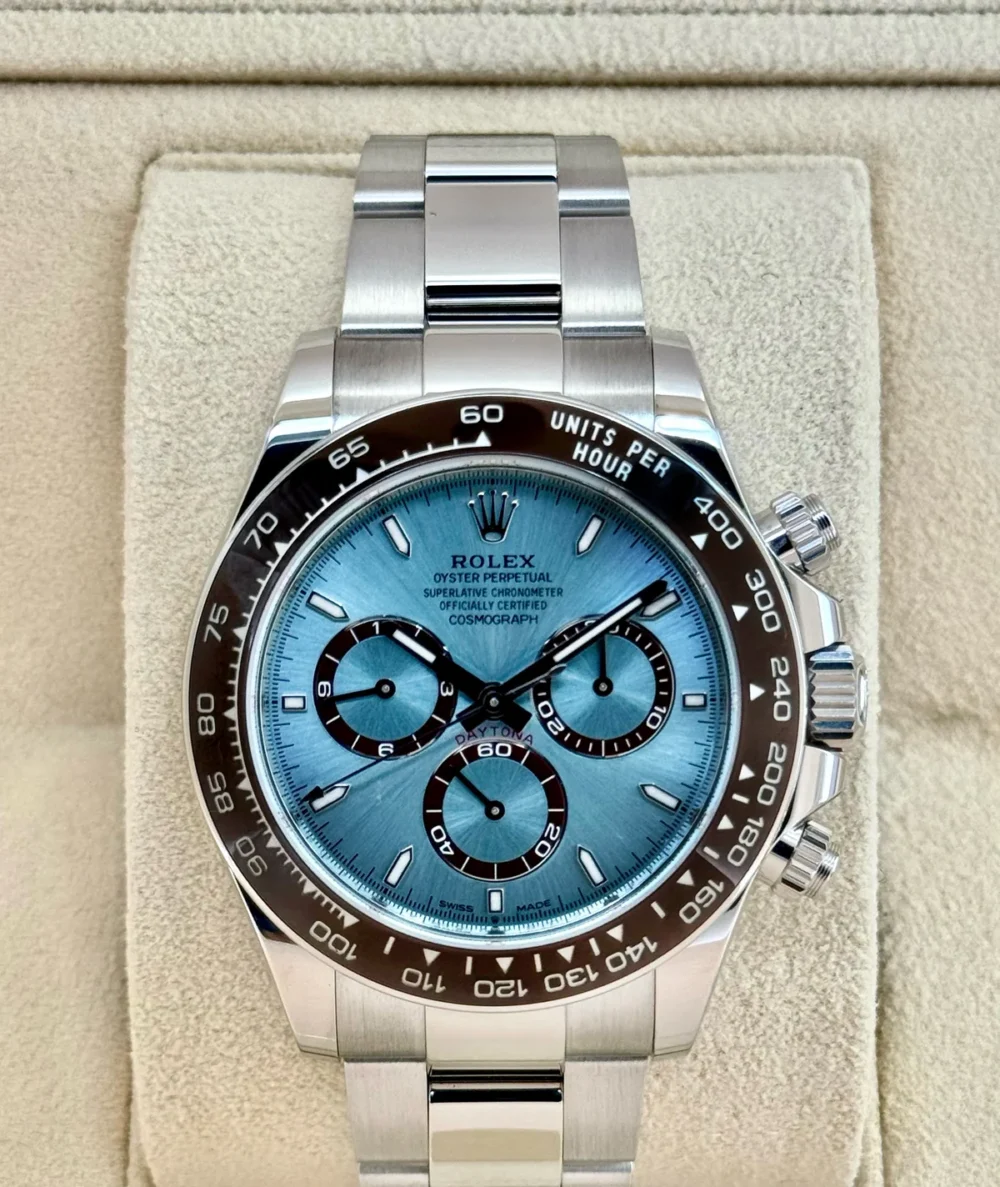 2023 Rolex Daytona 40mm 126506 Platinum Ice Blue Dial