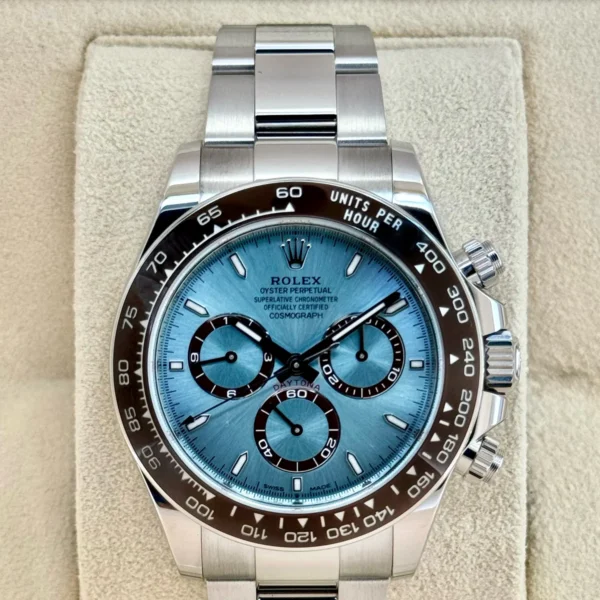 2023 Rolex Daytona 40mm 126506 Platinum Ice Blue Dial