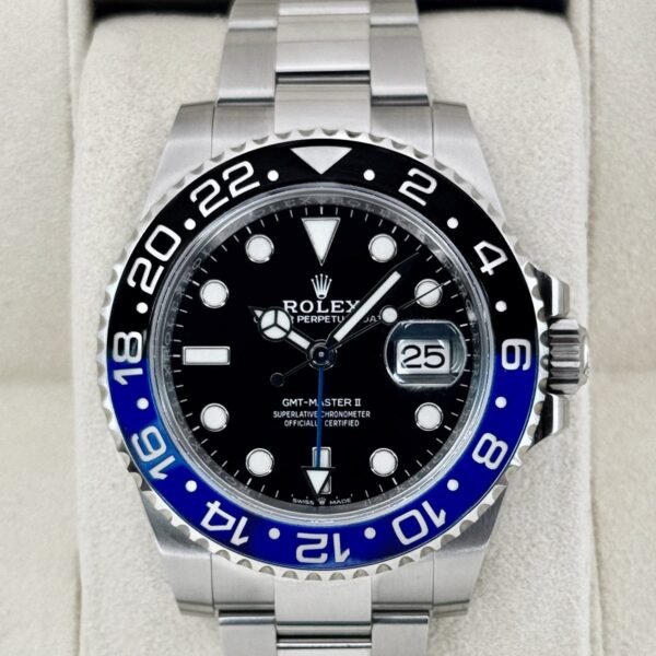 2022 Rolex GMT-Master II "Batman" 40mm 126710BLNR Oyster
