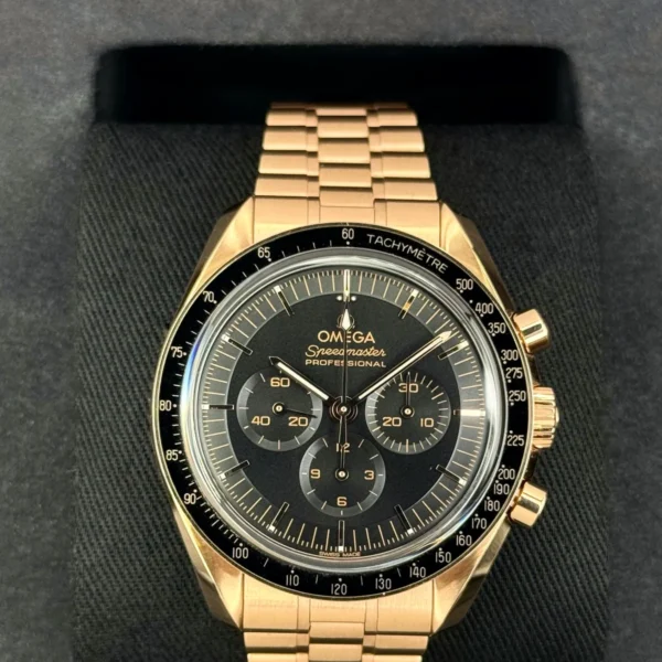 2021 Omega Speedmaster 42mm 310.60.42.50.01.001 Moonwatch Black Dial