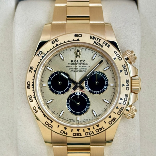 NEW 2026 Rolex Daytona 40mm 126508 18K Yellow Gold Champagne "Pikachu" Dial (STICKERED)
