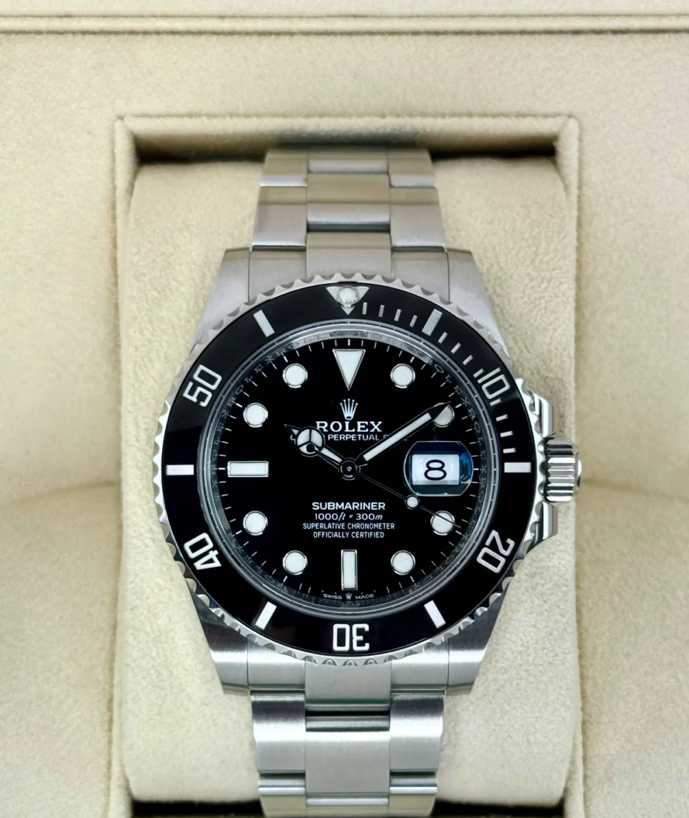 2021 Rolex Submariner 41mm 126610LN Stainless Steel Black Dial