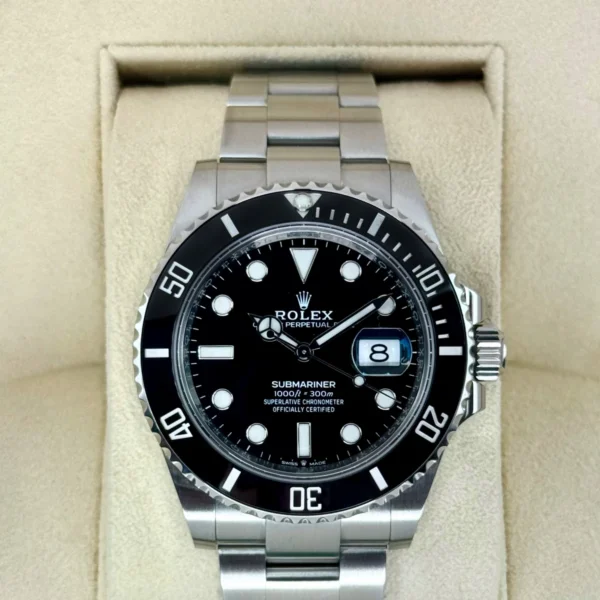 2021 Rolex Submariner 41mm 126610LN Stainless Steel Black Dial