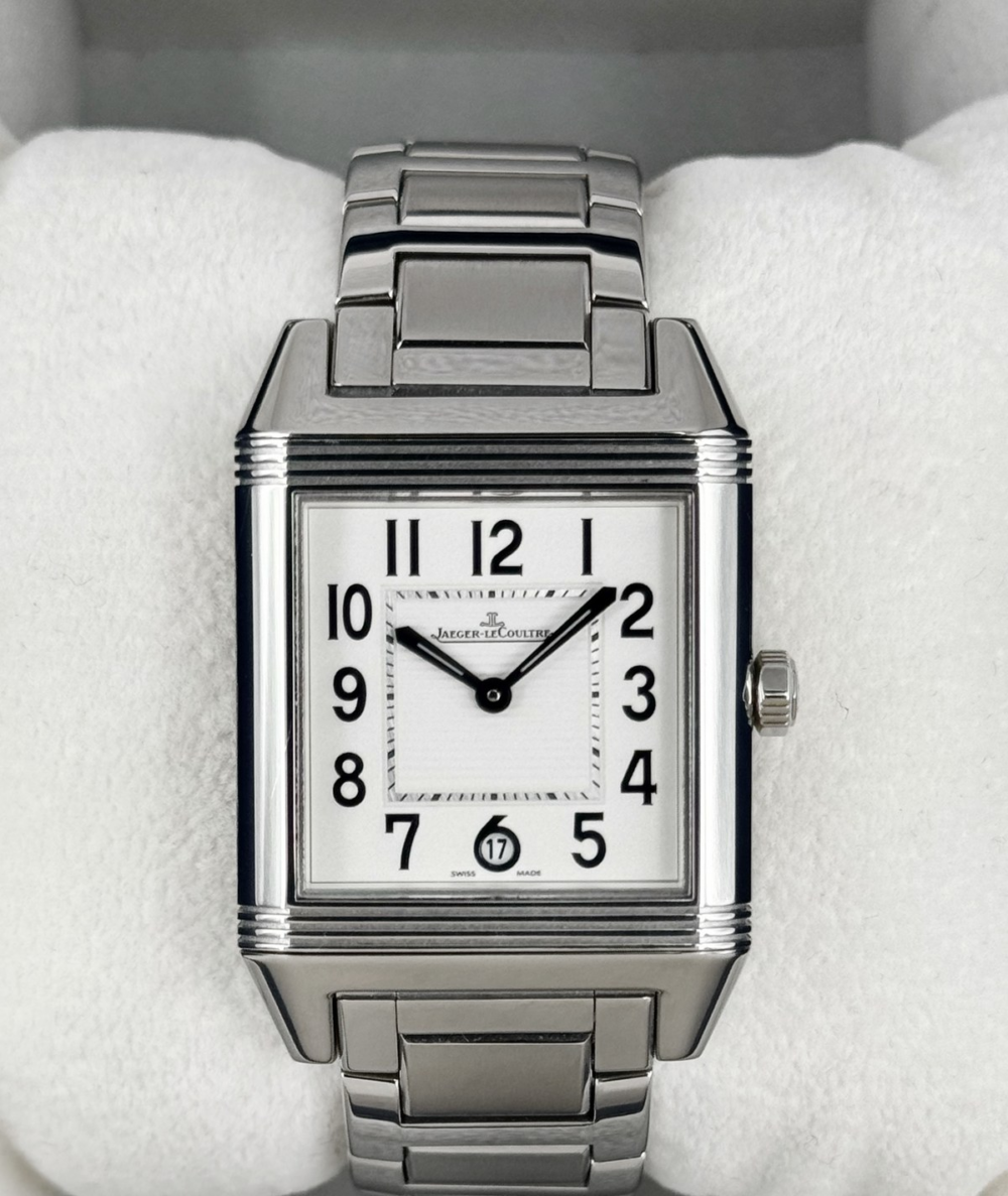Jaeger-Coultre Reverso Squadra 29mm 234.8.66 Stainless Steel White Dial (CPO)