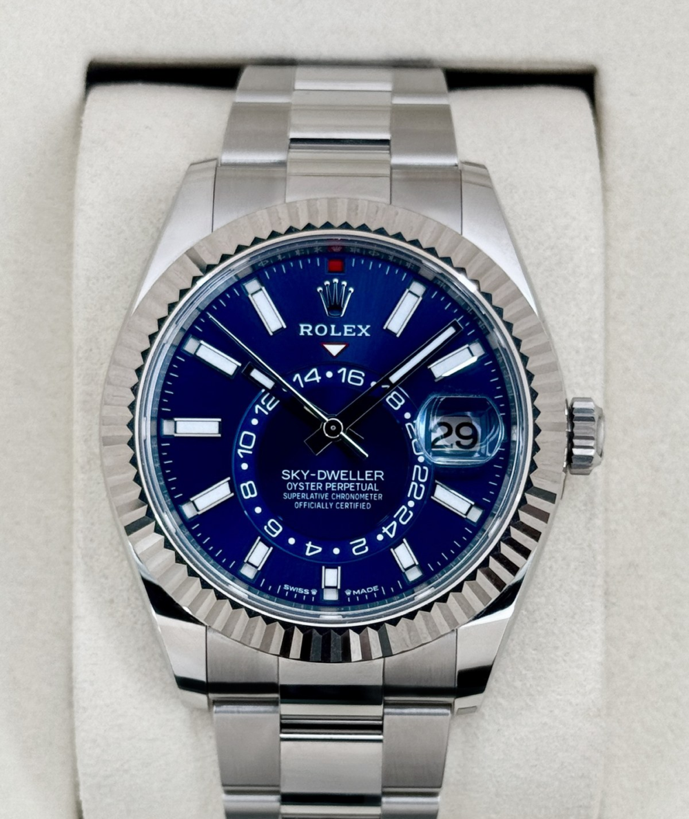 NEW 2026 Rolex Sky-Dweller 42mm 336934 Oyster Blue Dial
