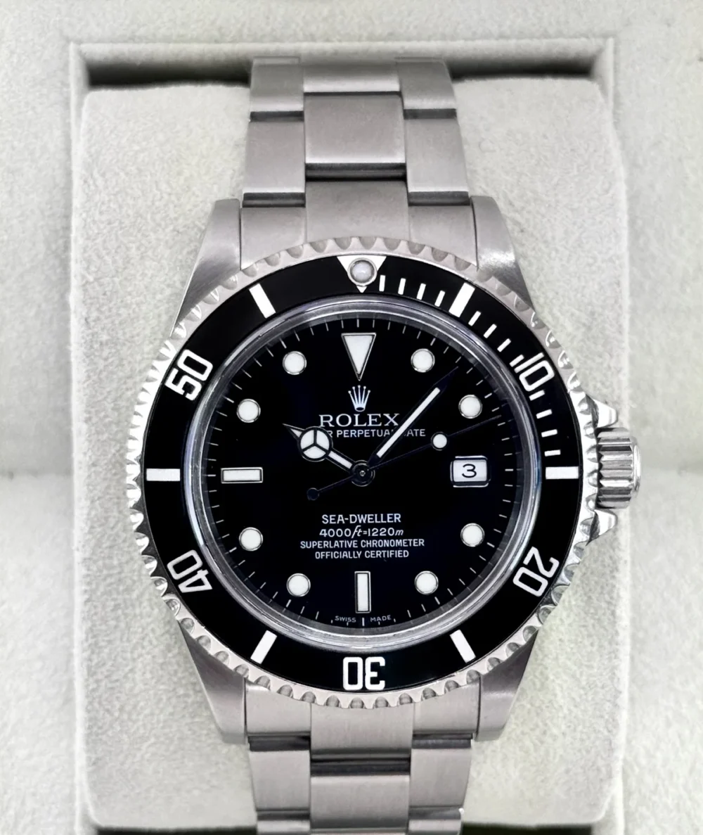 2007 Rolex Sea-Dweller 40mm 16600 Stainless Steel Black Dial "Collectors Set"