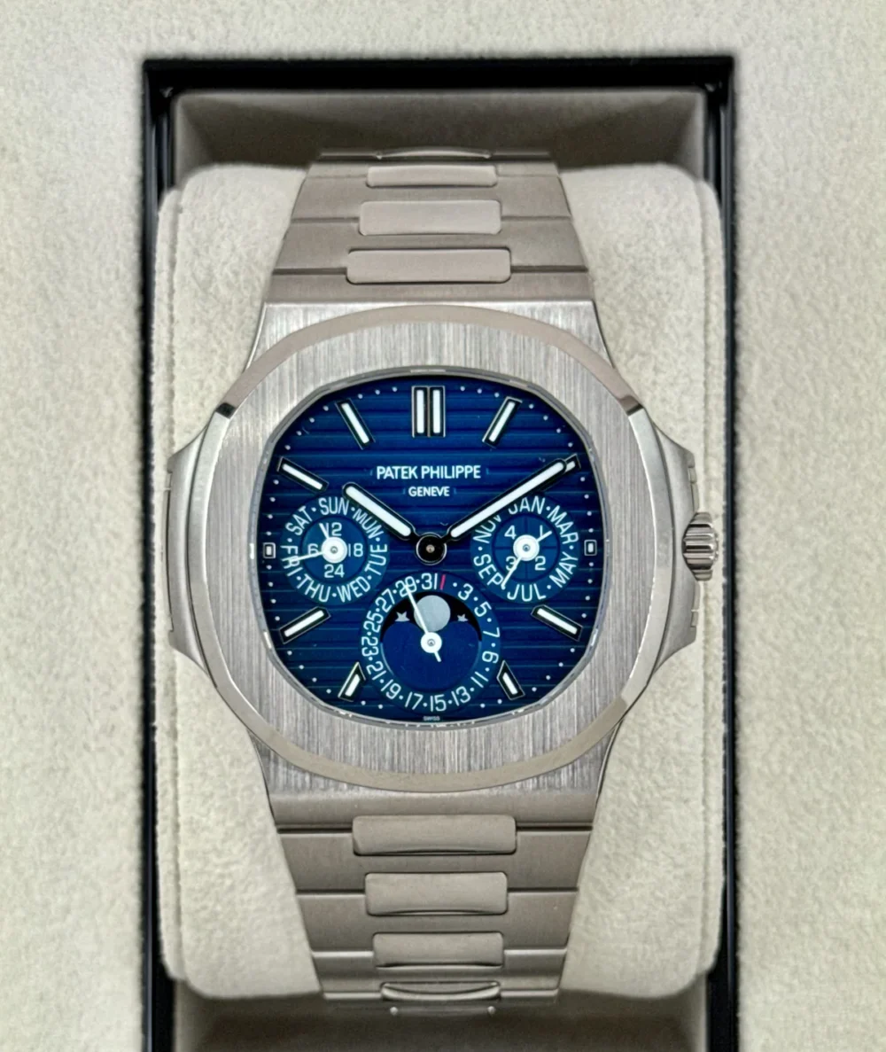 Patek Philippe Nautilus 5740/1G Perpetual Calendar 40mm Blue Dial