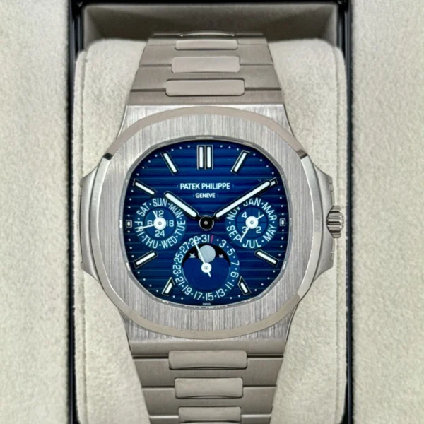 Patek Philippe Nautilus 5740/1G Perpetual Calendar 40mm Blue Dial