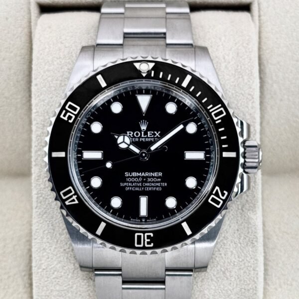 2024 Rolex Submariner 41mm 124060 Stainless Steel Black Dial