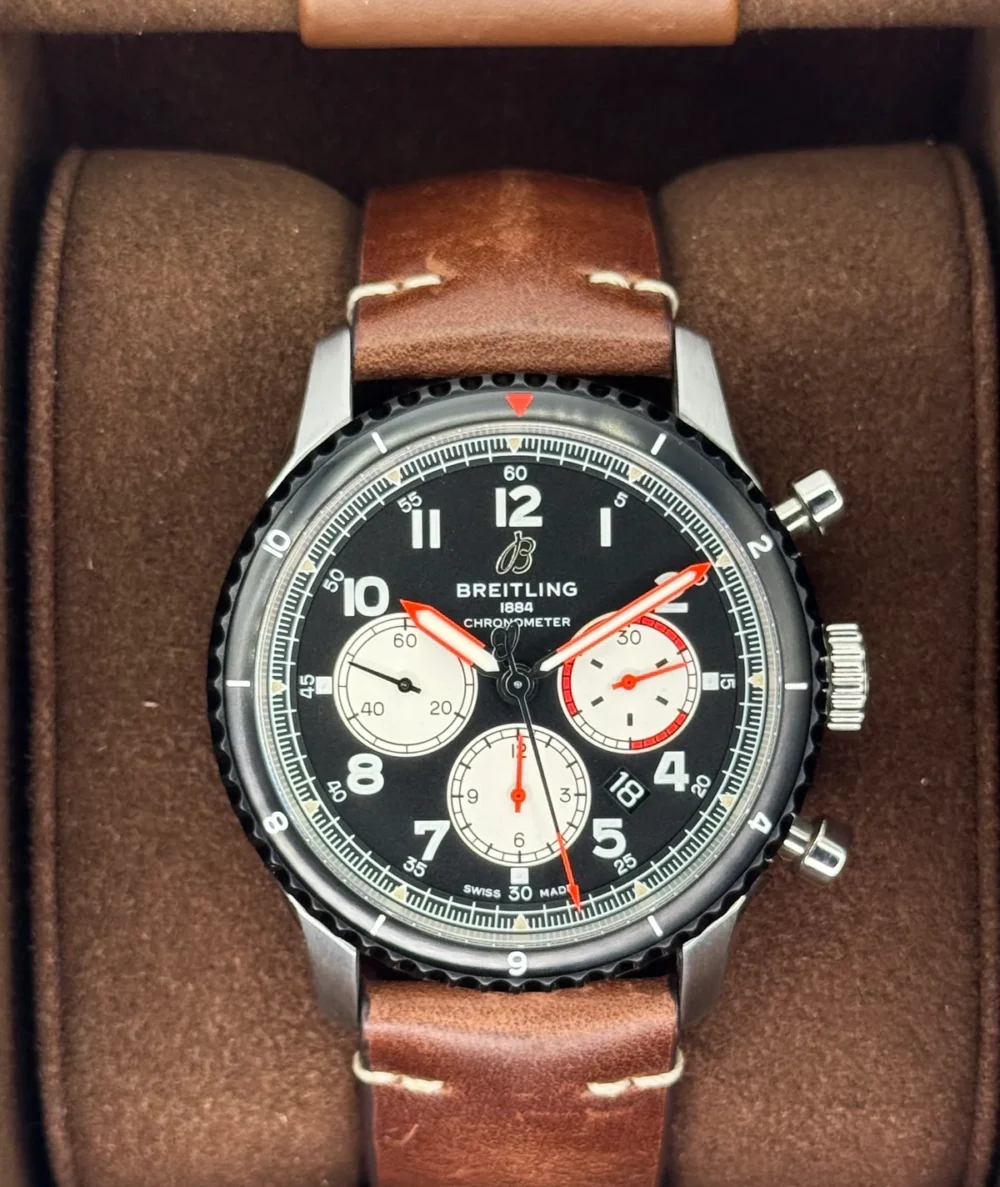 Breitling Aviator 8 B1 Chrono 43mm AB01194 Stainless Steel Black Dial