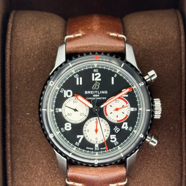 Breitling Aviator 8 B1 Chrono 43mm AB01194 Stainless Steel Black Dial