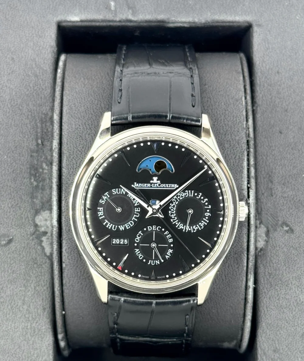 2019 Jaeger-LeCoultre Master Ultra Thin 39mm Q1308470 Black Dial