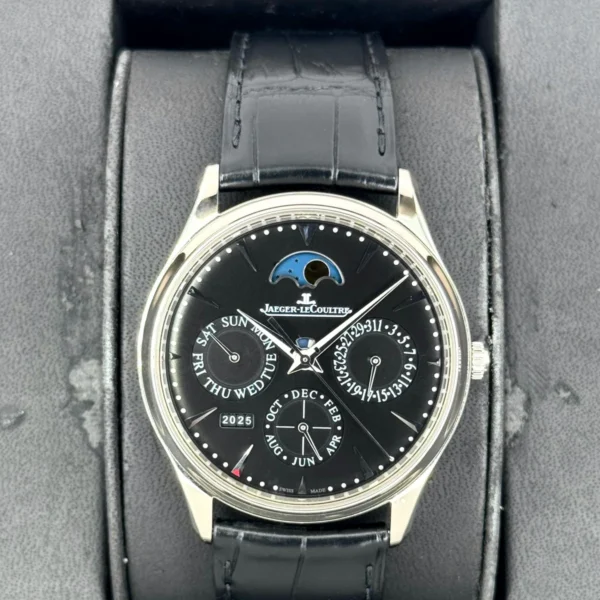 2019 Jaeger-LeCoultre Master Ultra Thin 39mm Q1308470 Black Dial