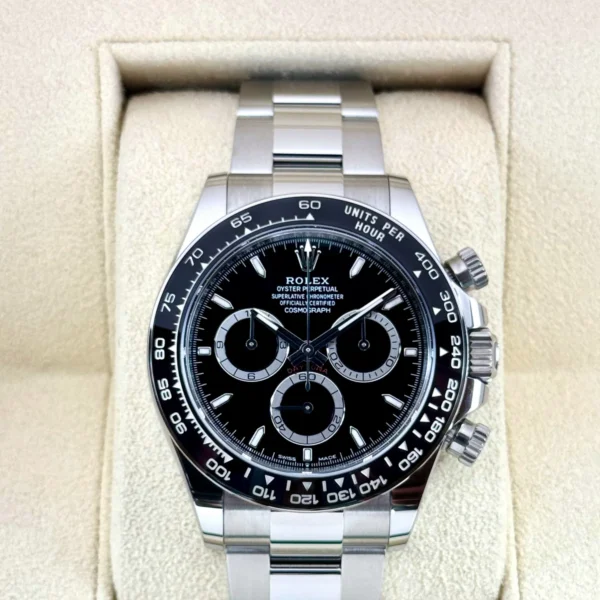 NEW 2024 Rolex Daytona 40mm 126500LN Stainless Steel Black Dial