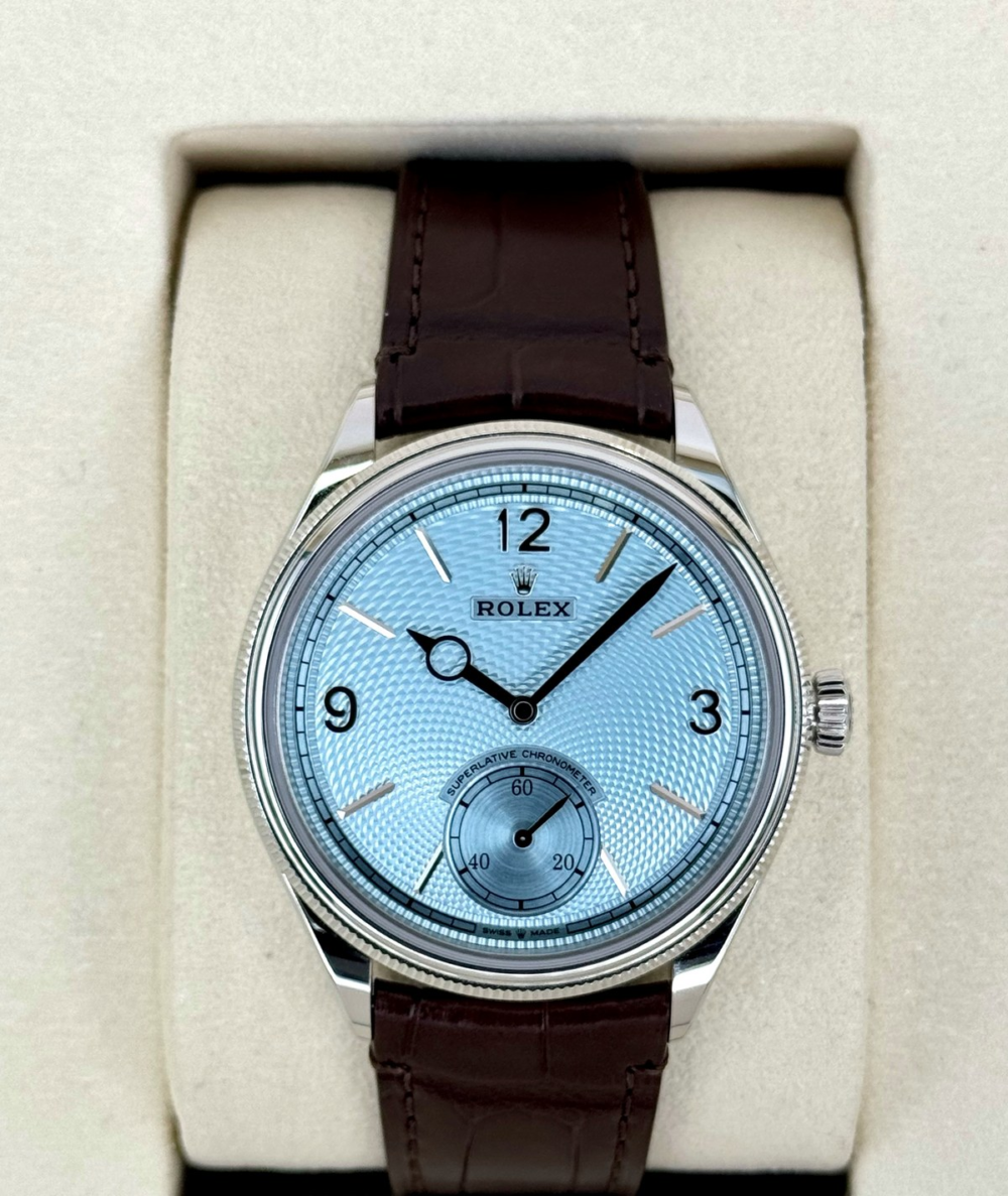NEW 2026 Rolex 1908 39mm 52506 Platinum Ice Blue Dial