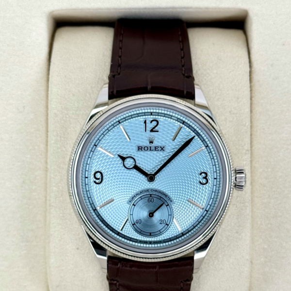 NEW 2026 Rolex 1908 39mm 52506 Platinum Ice Blue Dial