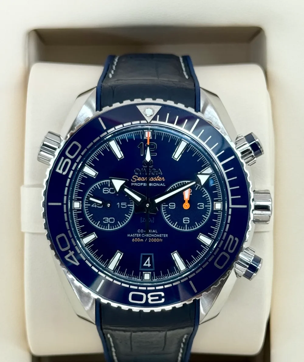 Omega Seamaster Planet Ocean 45.5mm 215.33.46.51.03.001 Blue Dial
