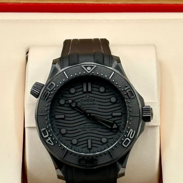 NEW 2023 Omega Seamaster 300m 43.5mm 210.92.44.20.01.003 Black Ceramic Dial