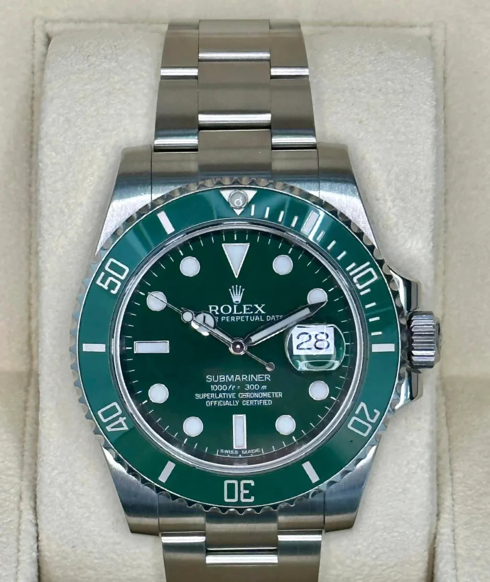 Rolex Submariner "Hulk" 40mm 116610LV Green Dial