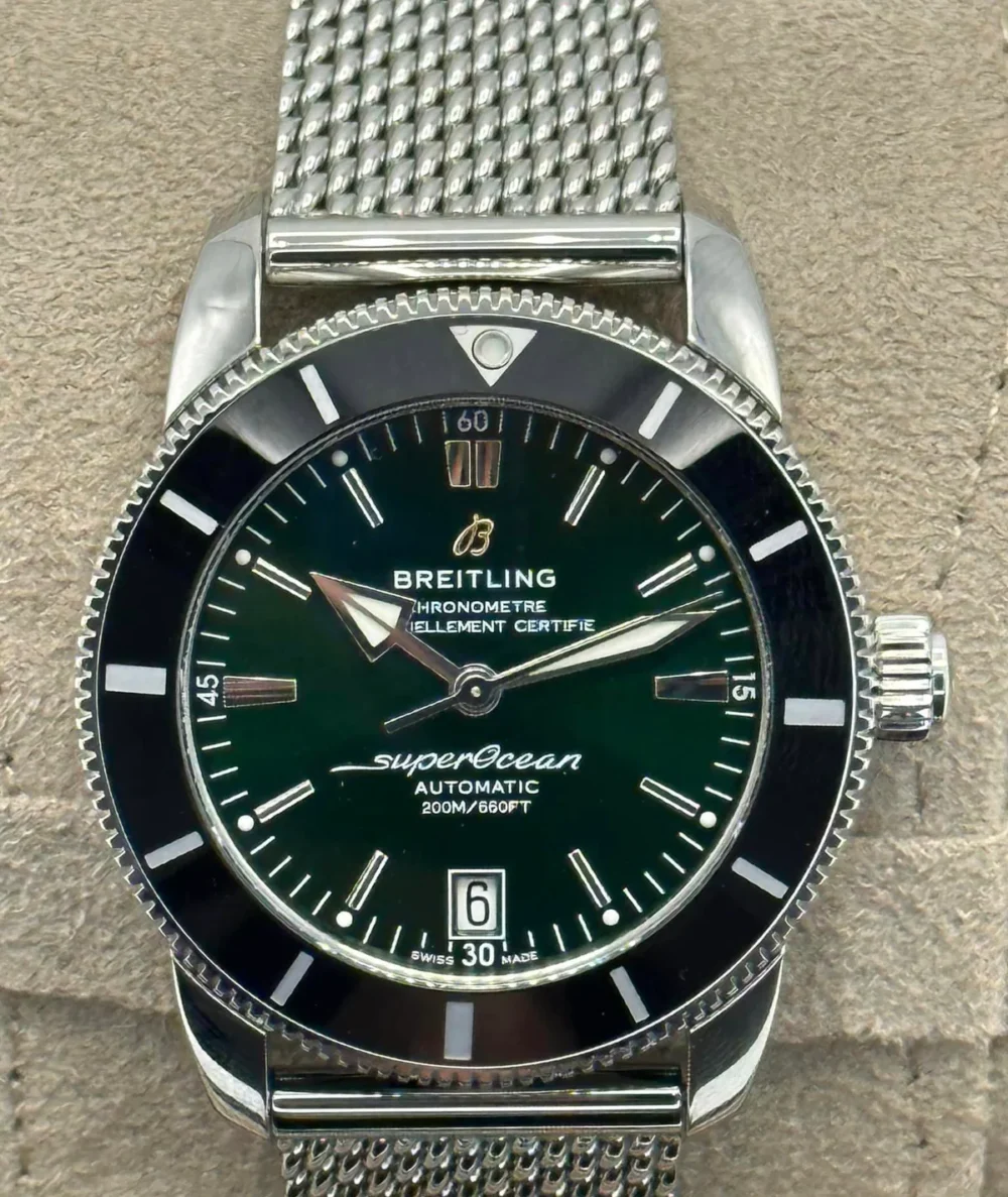 2023 Breitling Superocean Heritage 42mm AB2010 Green Dial