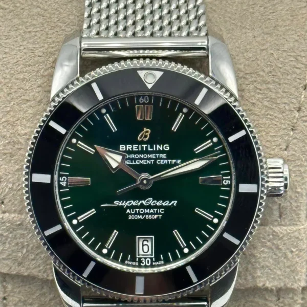 2023 Breitling Superocean Heritage 42mm AB2010 Green Dial