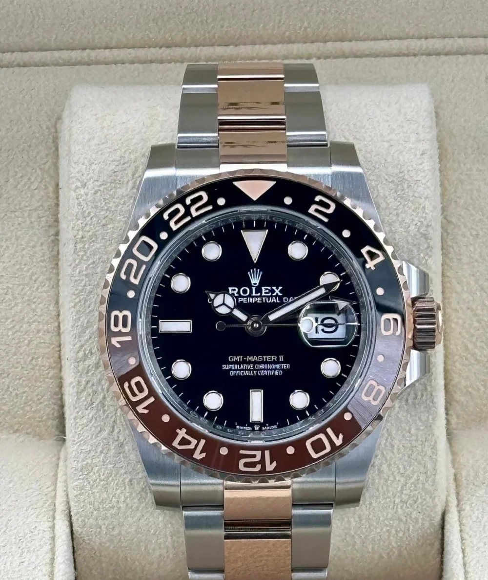 NEW 2023 Rolex GMT-Master II "Rootbeer" 40mm 126711CHNR Two-Tone