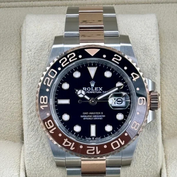 NEW 2023 Rolex GMT-Master II "Rootbeer" 40mm 126711CHNR Two-Tone