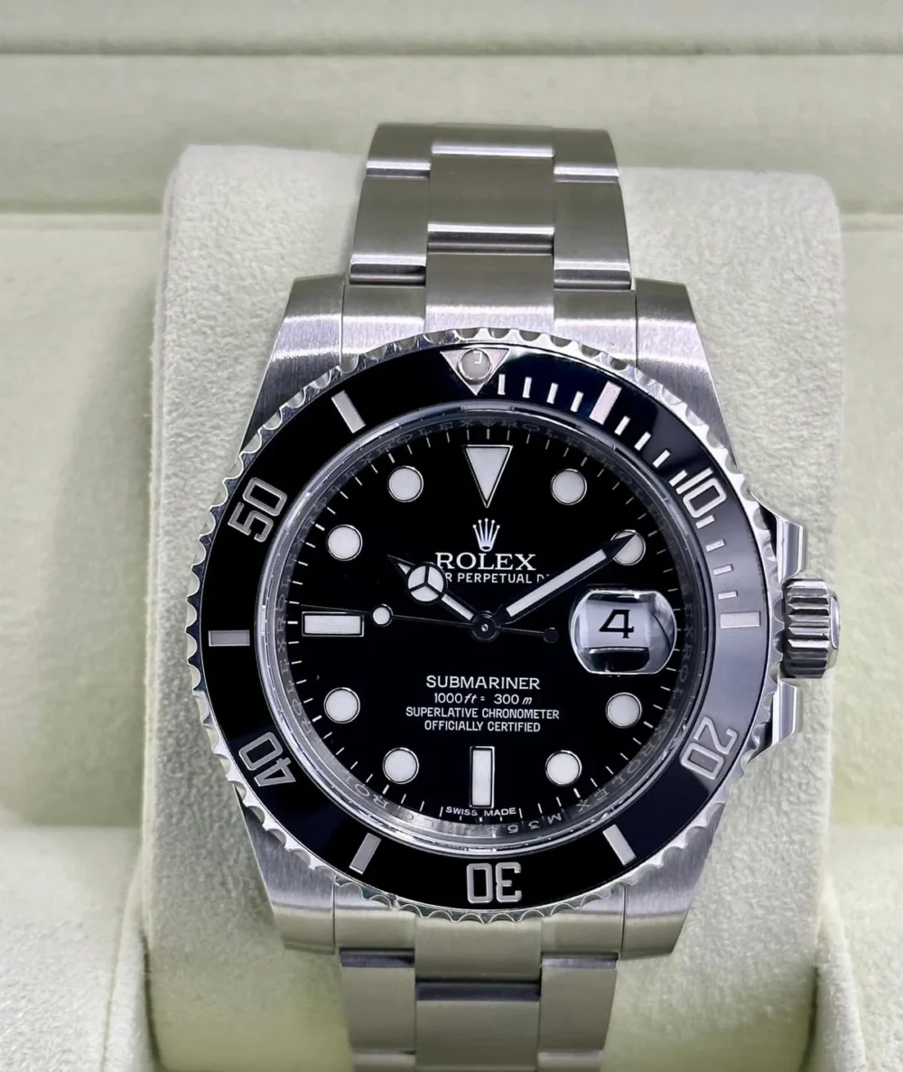 2016 Rolex Submariner 40mm 116610LN Stainless Steel Black Dial
